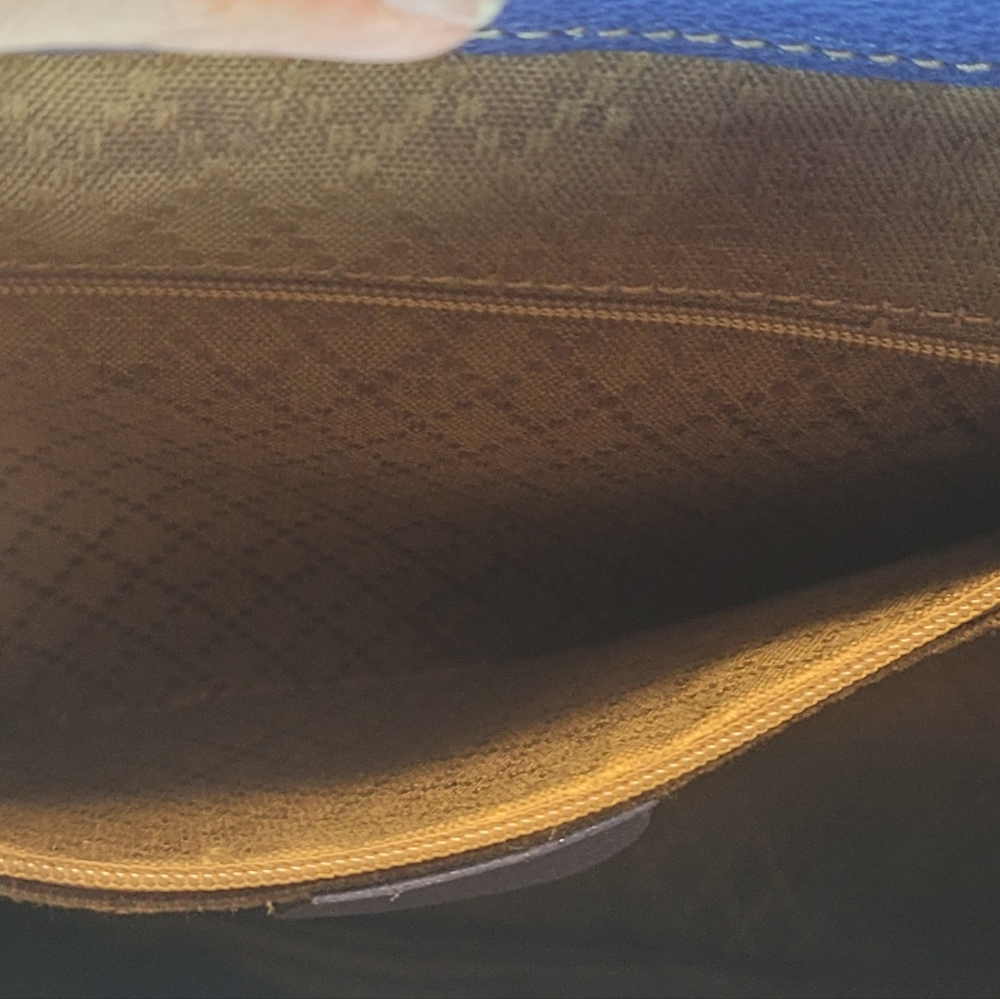 Gucci Bamboo Leather Suede Backpack - Periwinkle Color ๐๐ EUC - Picture 15 of 16